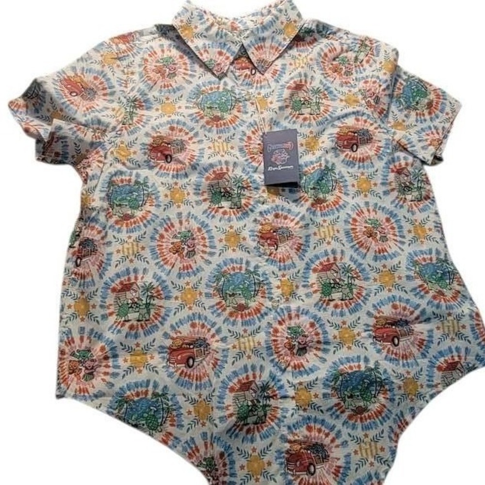 Reyn Spooner x Grateful Dead Womens Button Shirt NWT Hawaii Camp 2021 W542415421
